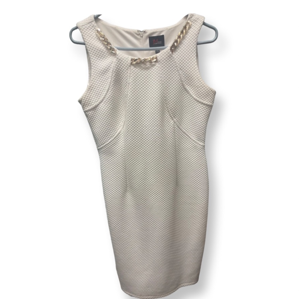 Classy Off White Midi Dress